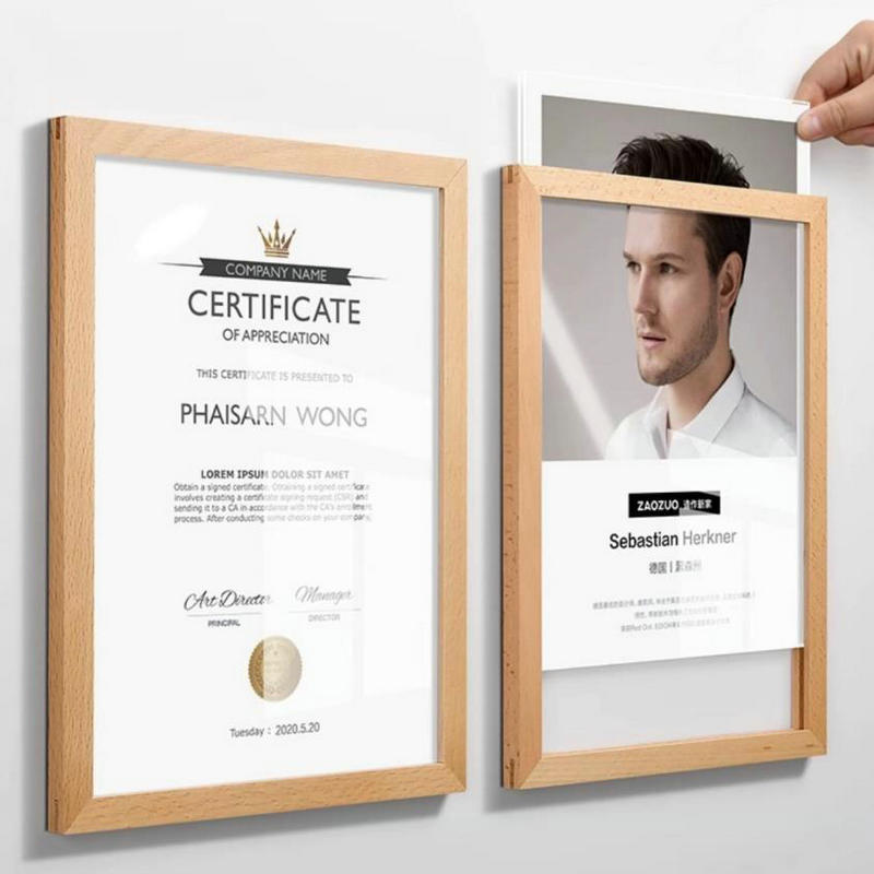 Self-adhesive Display Board A2 - đánh giá và giá Frame Display Wood