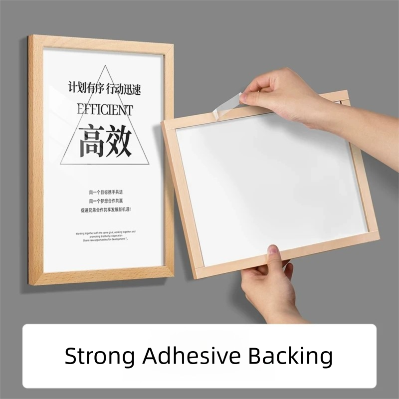 Self-adhesive Display Board A2 - đánh giá và giá Frame Display Wood