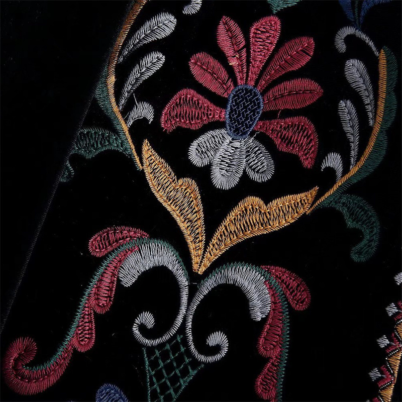 Women Vintage Floral Embroider - đánh giá và giá Embroidery Cardigan
