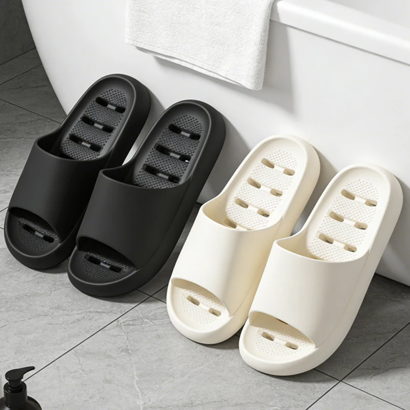 Hollow Out EVA Bathroom Shower - đánh giá và giá Embroidery Flat Shoes