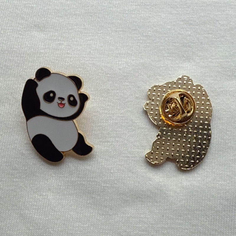 6pcs Cartoon China Panda Badge - đánh giá và giá Embroidery Fabric