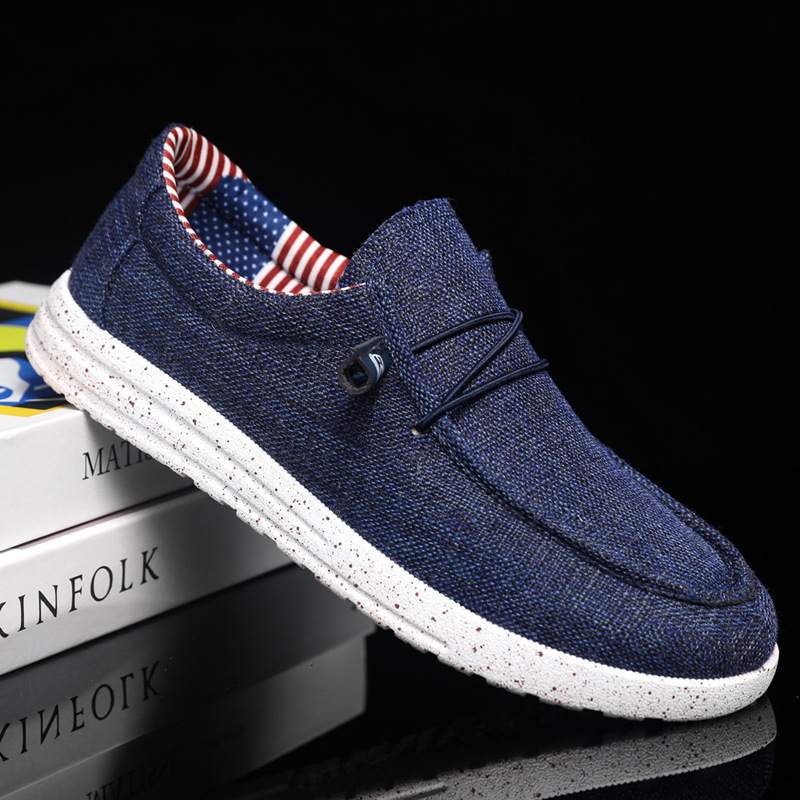 Men's Casual Shoes Lightweight - đánh giá và giá Embroidery Flat Shoes