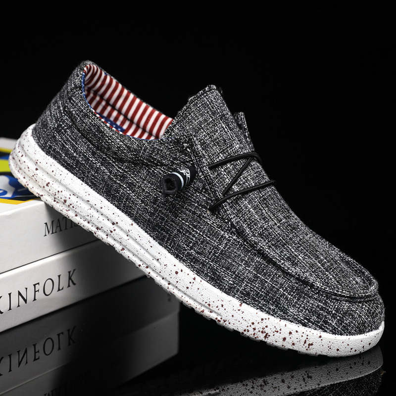 Men's Casual Shoes Lightweight - đánh giá và giá Embroidery Flat Shoes