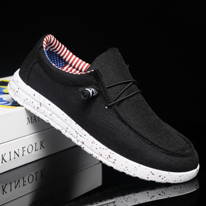 Men's Casual Shoes Lightweight - đánh giá và giá Embroidery Flat Shoes