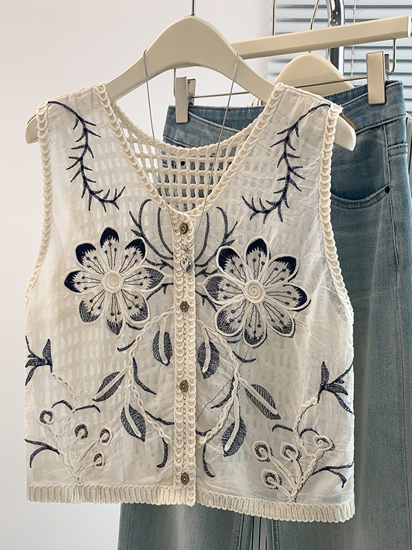 Women's Summer Heavy Embroider - đánh giá và giá Embroidery Cardigan