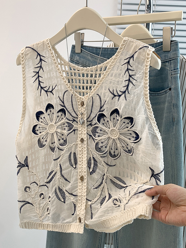 Women's Summer Heavy Embroider - đánh giá và giá Embroidery Cardigan