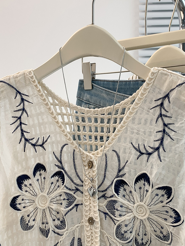 Women's Summer Heavy Embroider - đánh giá và giá Embroidery Cardigan