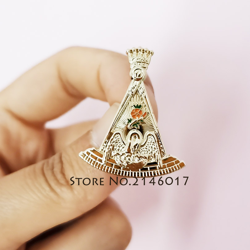 2 Chiếc Hội Tam Điểm Lapel Pin - đánh giá và giá Embroidery Icon