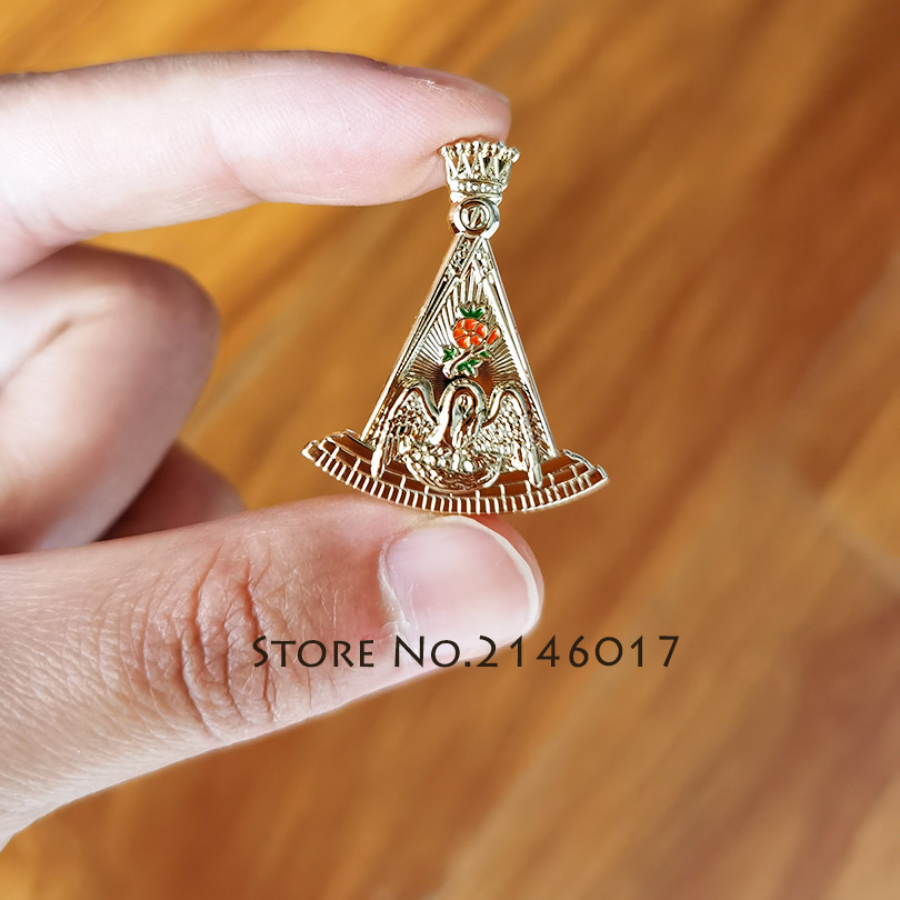 2 Chiếc Hội Tam Điểm Lapel Pin - đánh giá và giá Embroidery Icon