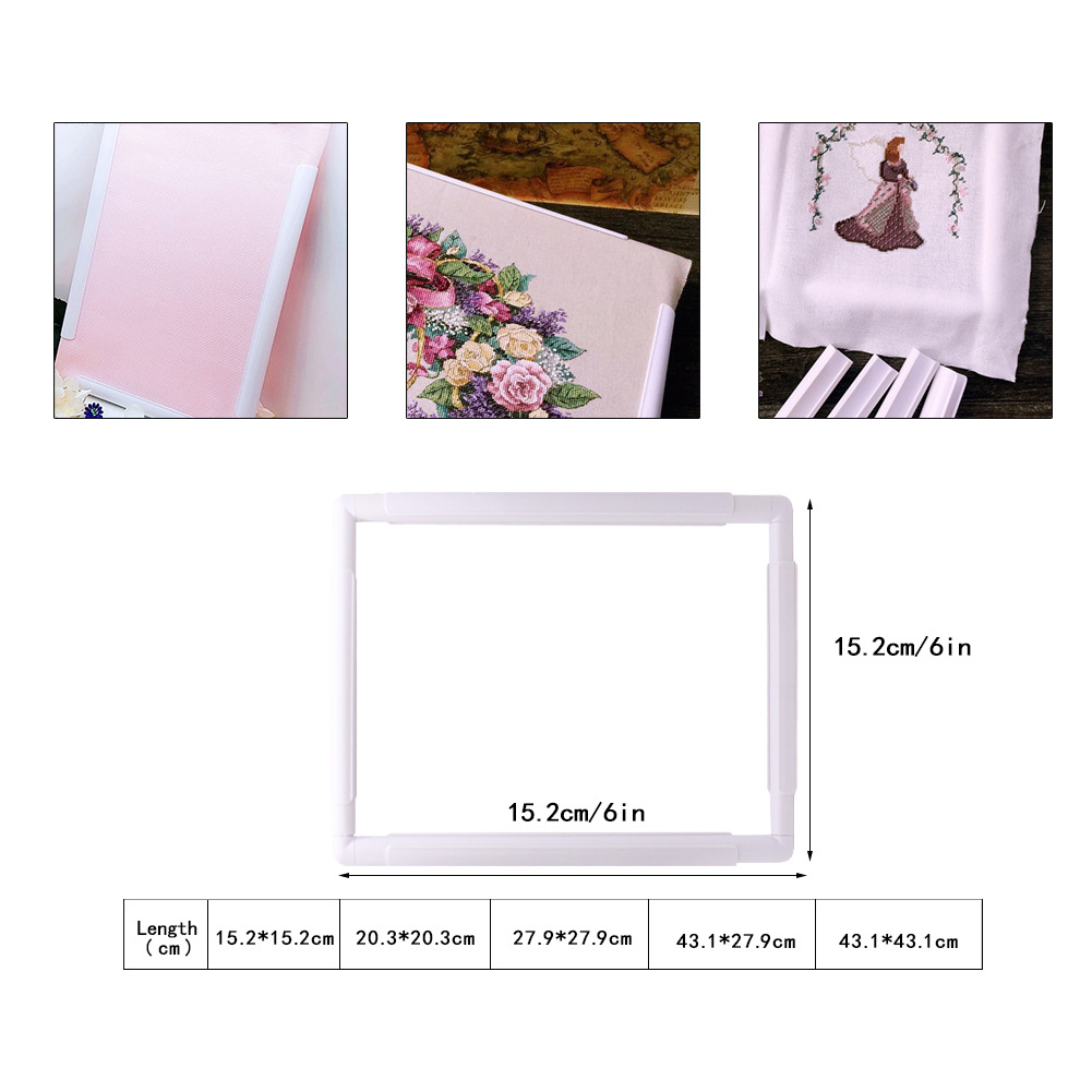 Square Shape Embroidery Frame  - đánh giá và giá Embroidery Hoop Square