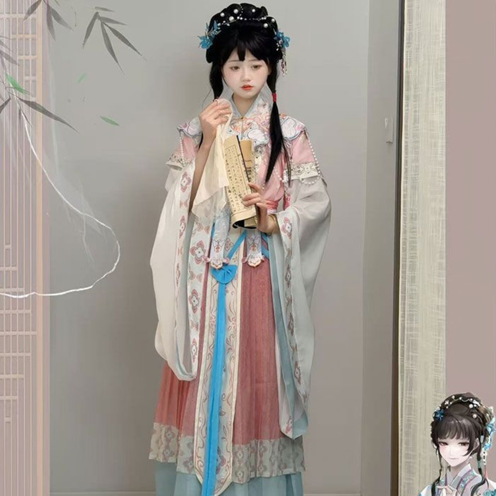 Hua Bai's Lin Daiyu cosplay co - đánh giá và giá Embroidery Style