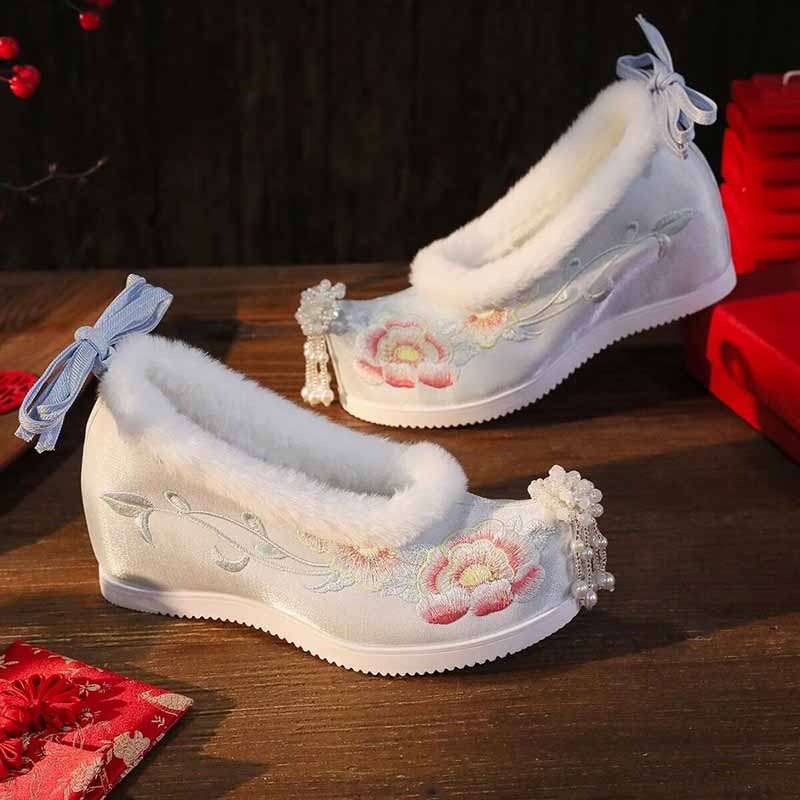 Women`s Plus Size 41# Hanfu Em - đánh giá và giá Embroidery Fabric