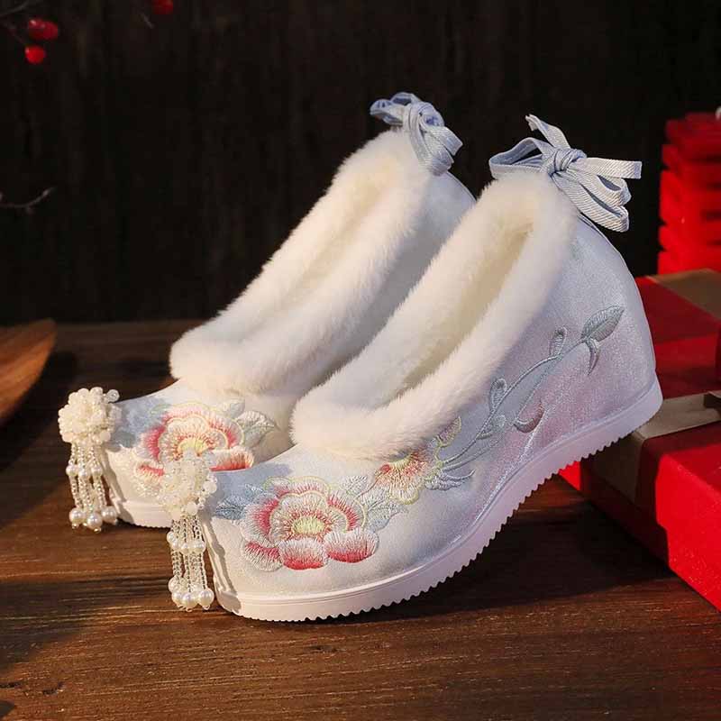Women`s Plus Size 41# Hanfu Em - đánh giá và giá Embroidery Fabric