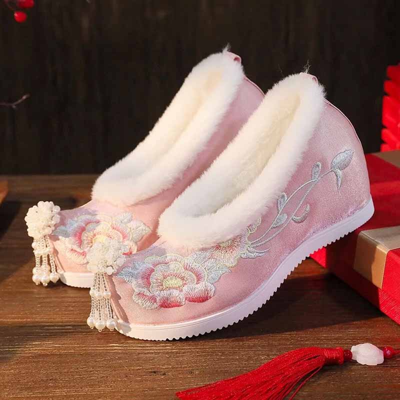 Women`s Plus Size 41# Hanfu Em - đánh giá và giá Embroidery Fabric