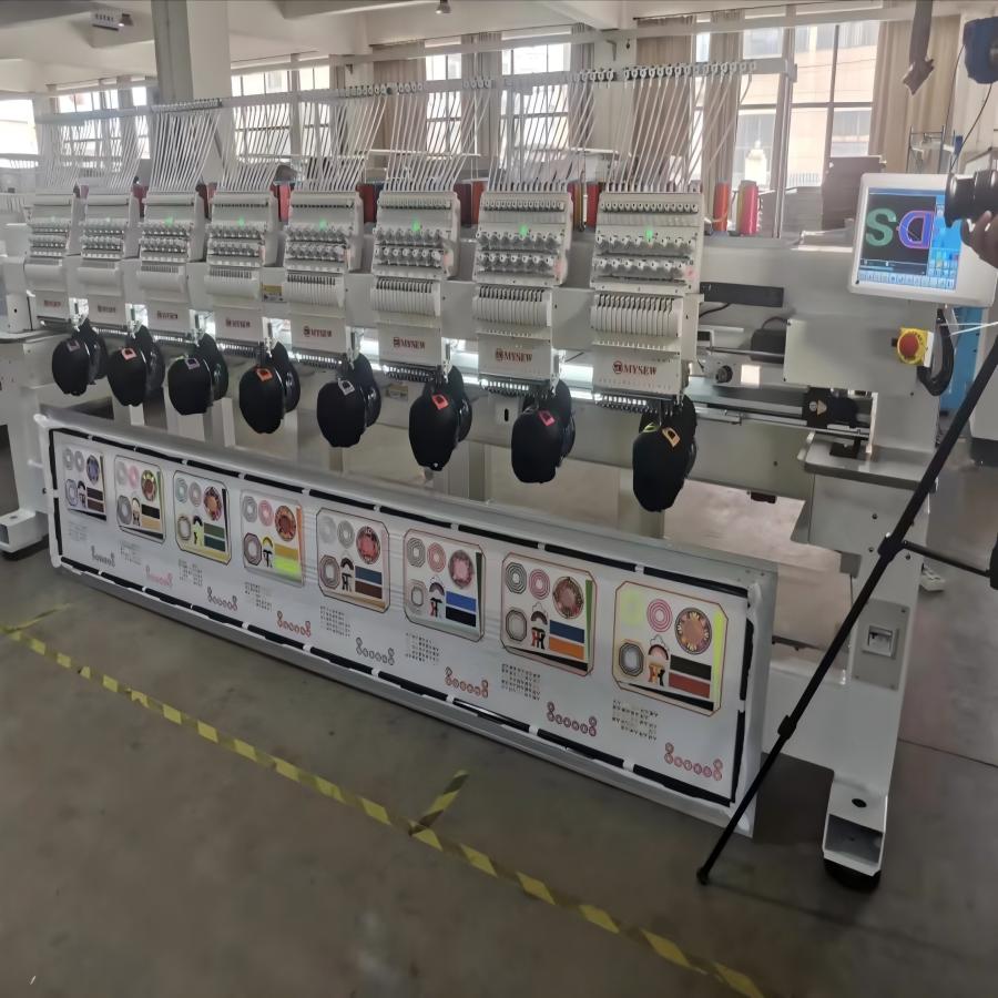 MFGS 1508 Professional 8 Head  - đánh giá và giá Embroidery Tshirt