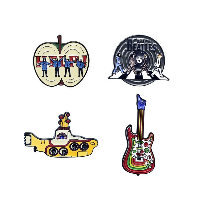 Rock Band Vintage Cross Enamel - đánh giá và giá Embroidery Icon