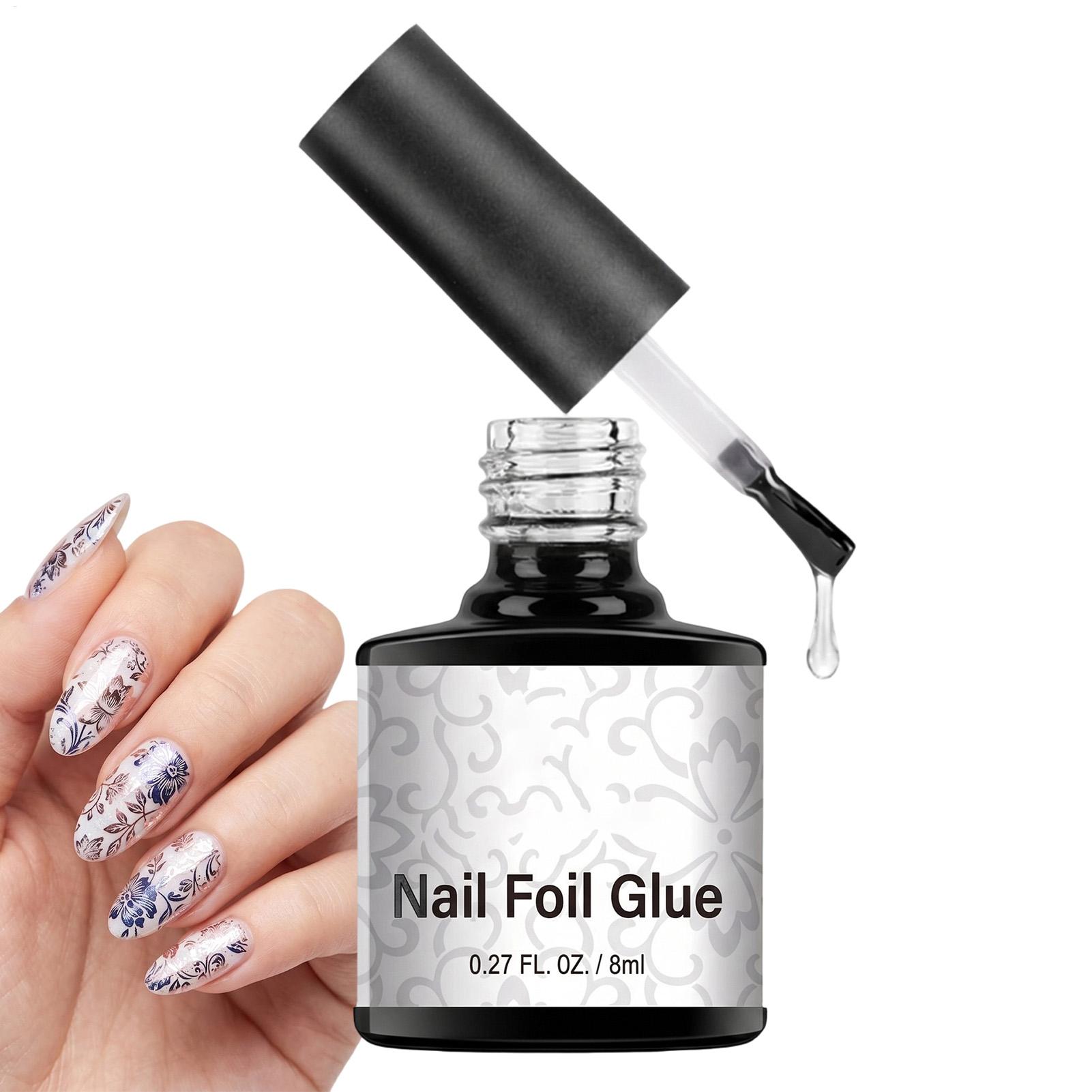 Nail Foil Glue 8ml Transfer Fo - đánh giá và giá Transfer Paper Carbon
