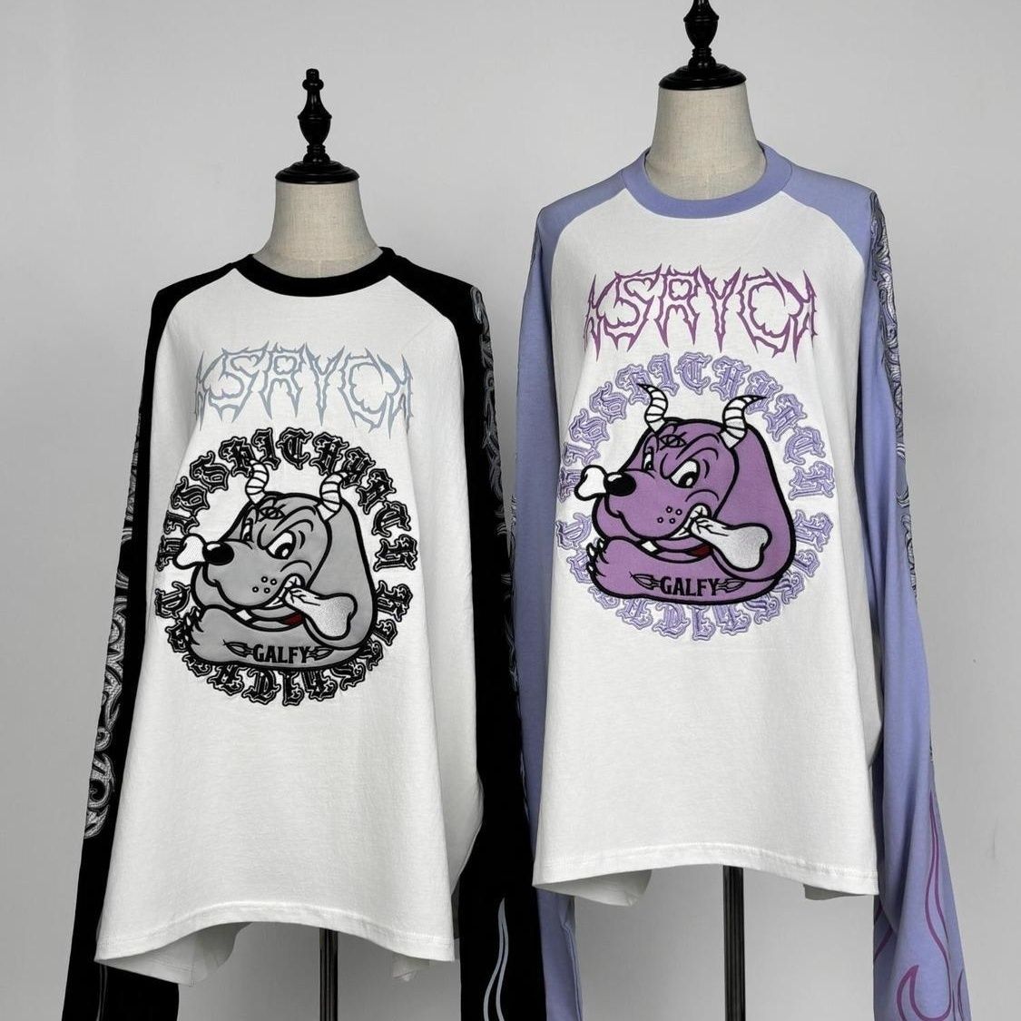 Y2K Japanese Harajuku Streetwe - đánh giá và giá Embroidery Tshirt