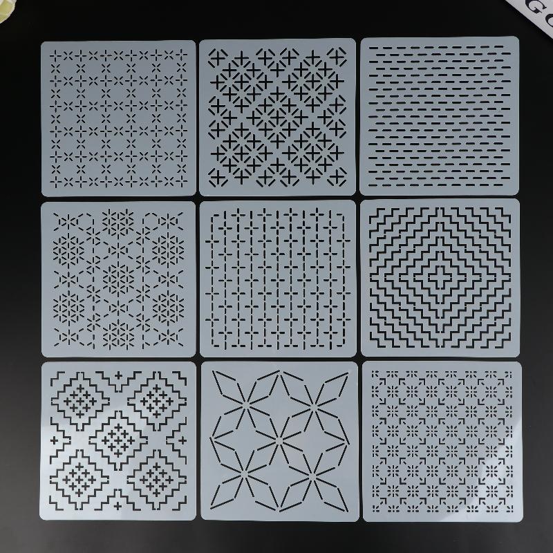 [J]9/32Pcs Sashiko Embroidery  - đánh giá và giá Embroidery Motif