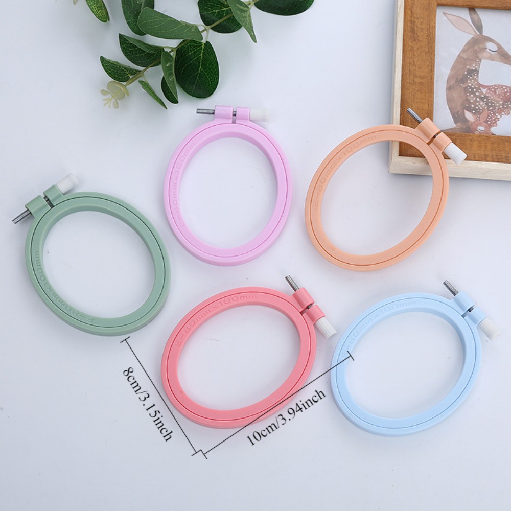 Oval/Square Plastic Embroidery - đánh giá và giá Embroidery Hoop Square