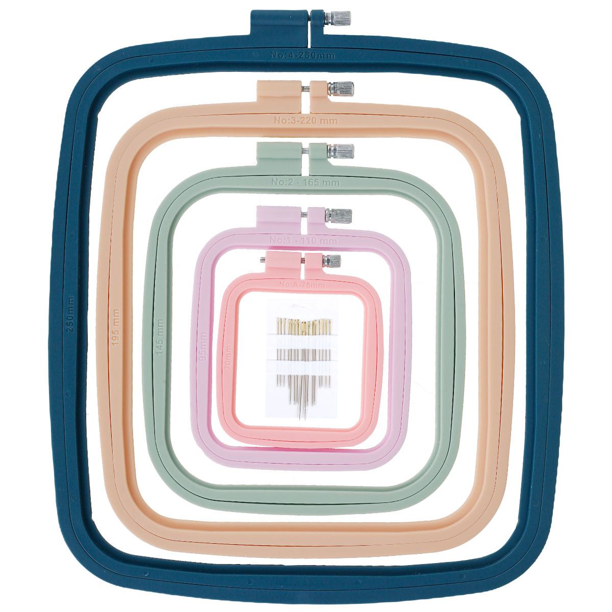 4/5Pcs Square Embroidery Hoops - đánh giá và giá Embroidery Hoop Square