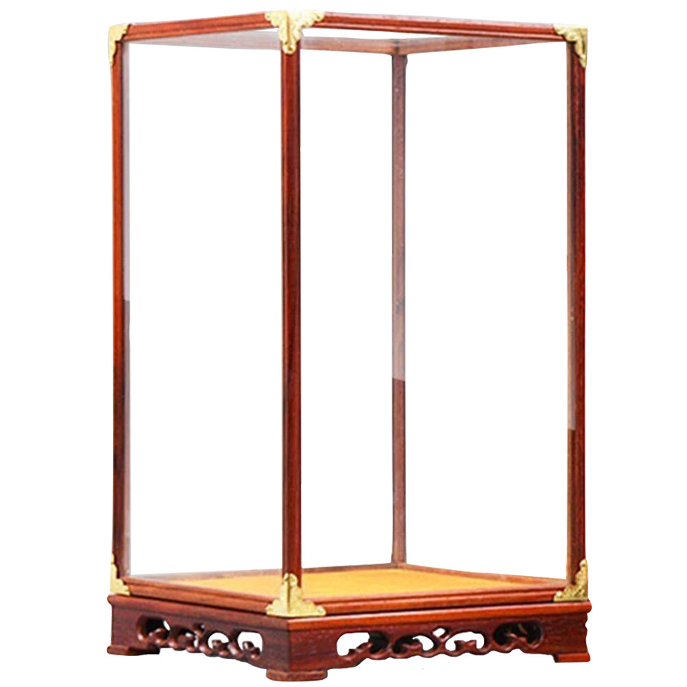 Glass Display Box Buddha Prote - đánh giá và giá Frame Display Wood