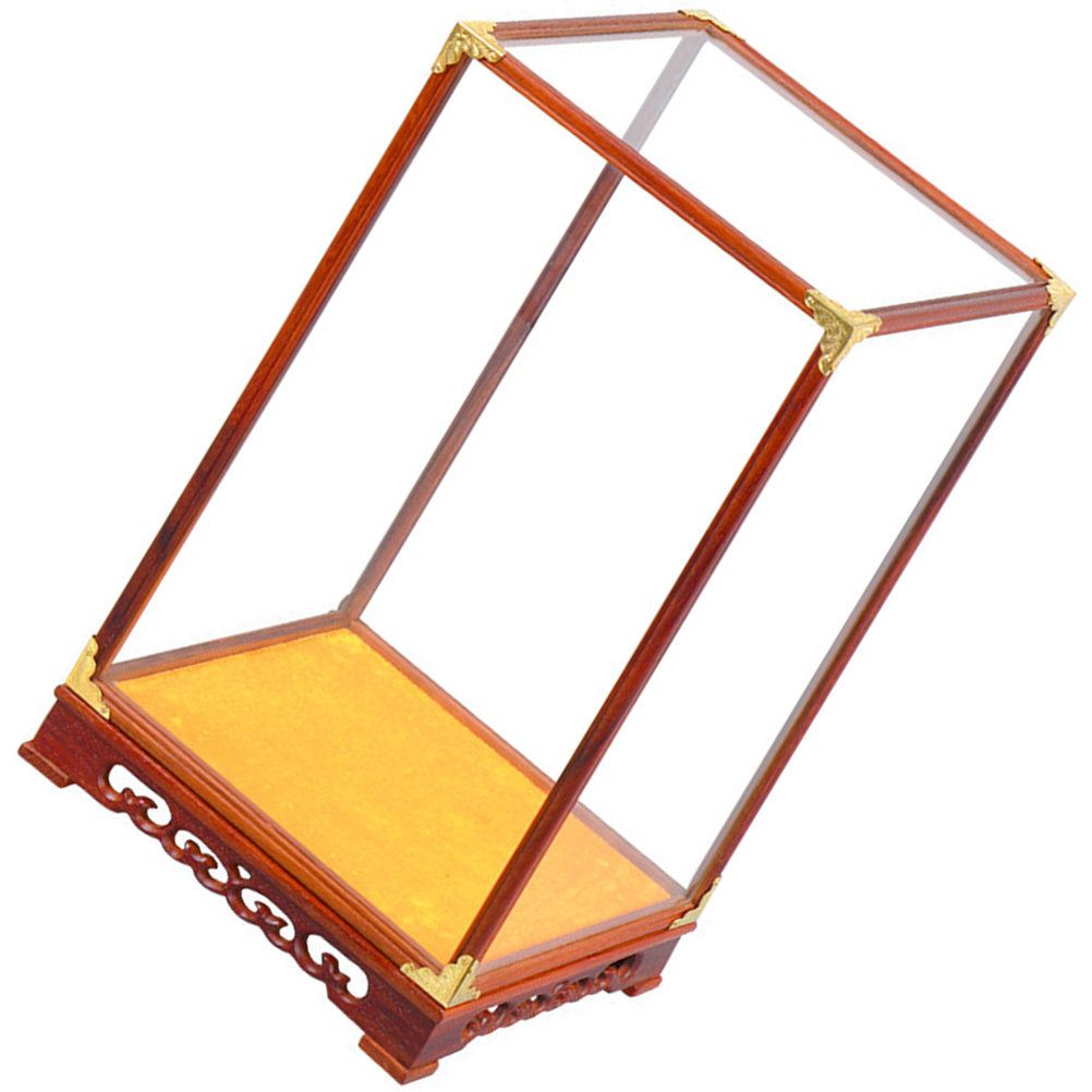 Glass Display Box Buddha Prote - đánh giá và giá Frame Display Wood