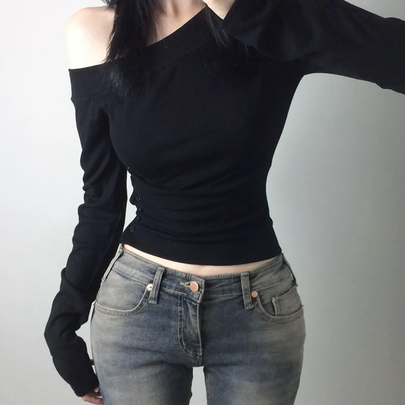 Y2K Vintage Pleated Button T-S - đánh giá và giá Embroidery Tshirt