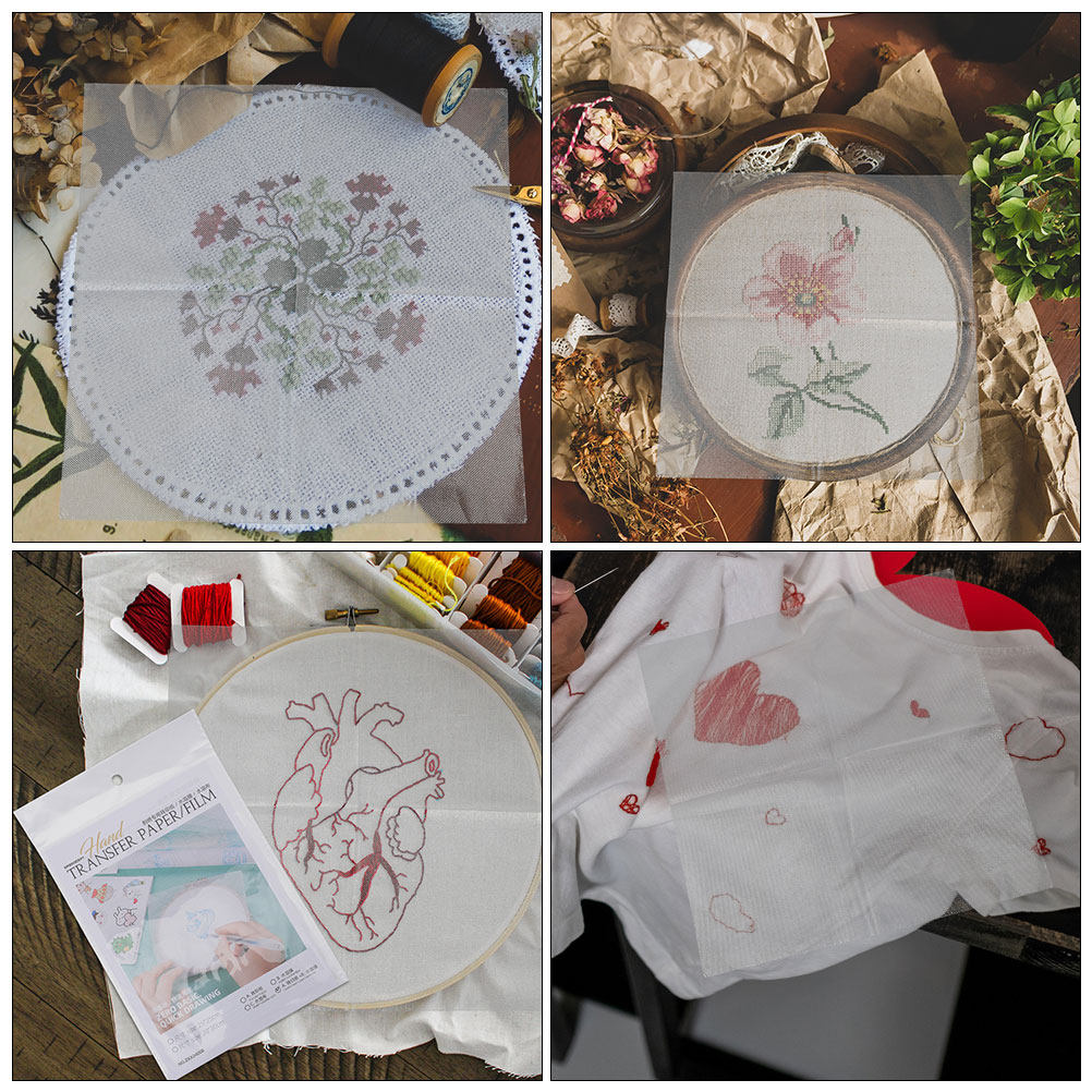 8Pcs Water Soluble Embroidery  - đánh giá và giá Embroidery Tshirt