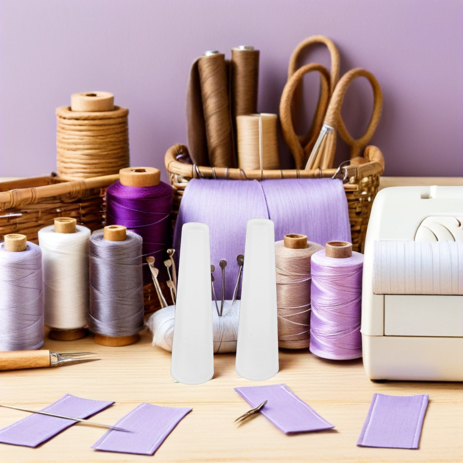 12Pcs Plastic Yarn Winding Tub - đánh giá và giá Embroidery Yarns