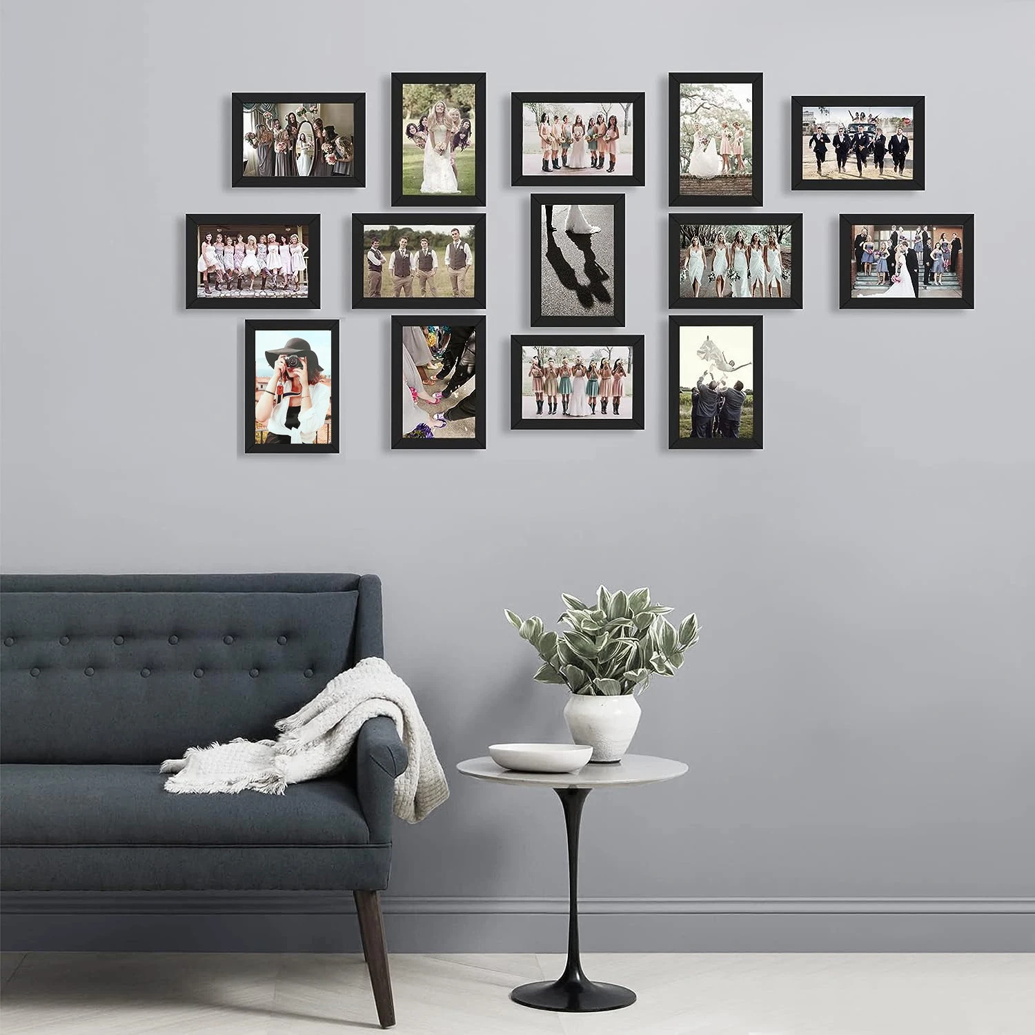4x6IN 14pcs/Set Picture Frames - đánh giá và giá Frame Display Wood