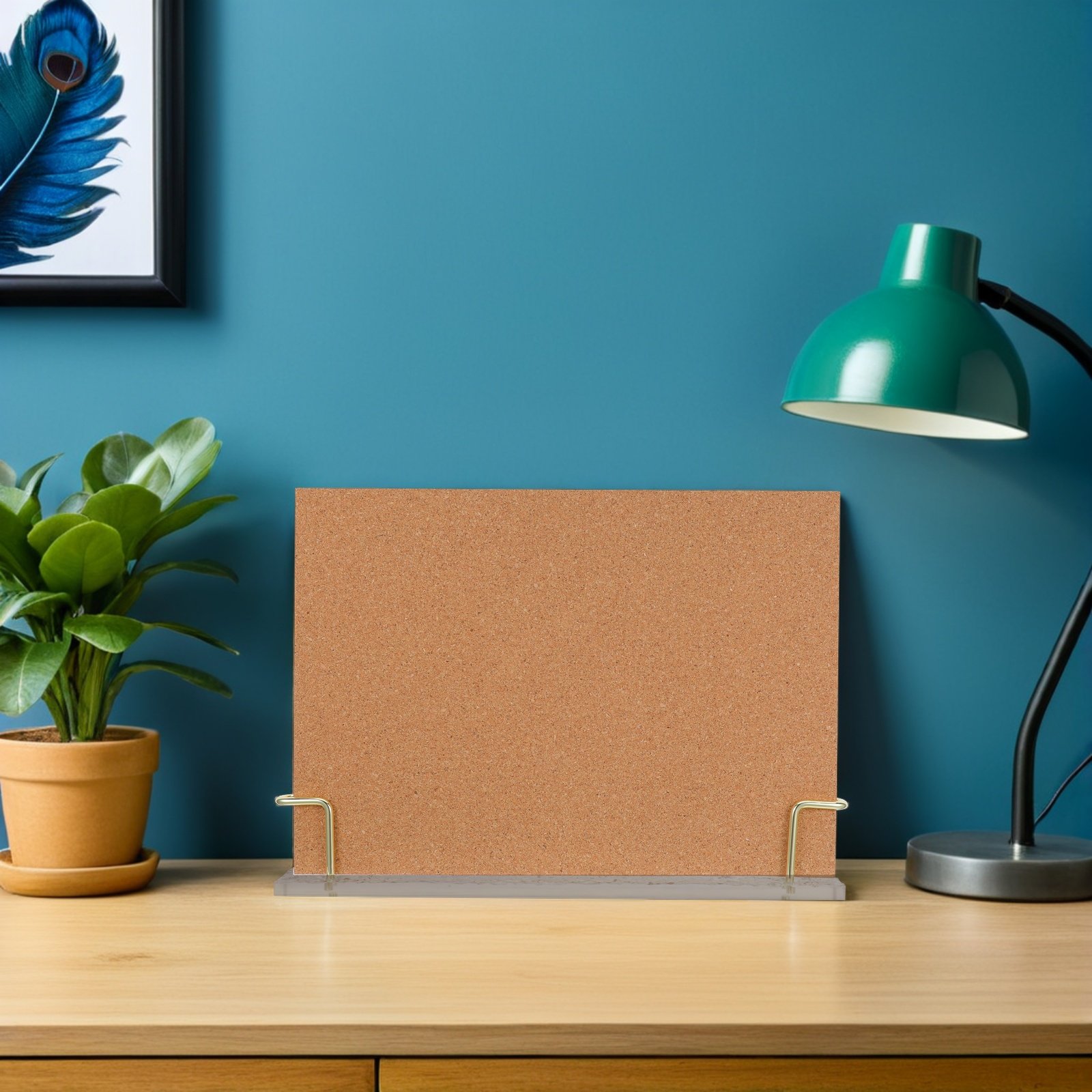 1Set Small Cork Board Desk Fra - đánh giá và giá Frame Display Wood